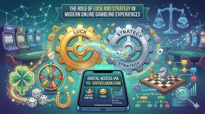 The Role of Luck and Strategy in Modern Online Gambling Experiences luck and gambling 300x167 - The Role of Luck and Strategy in Modern Online Gambling Experiences